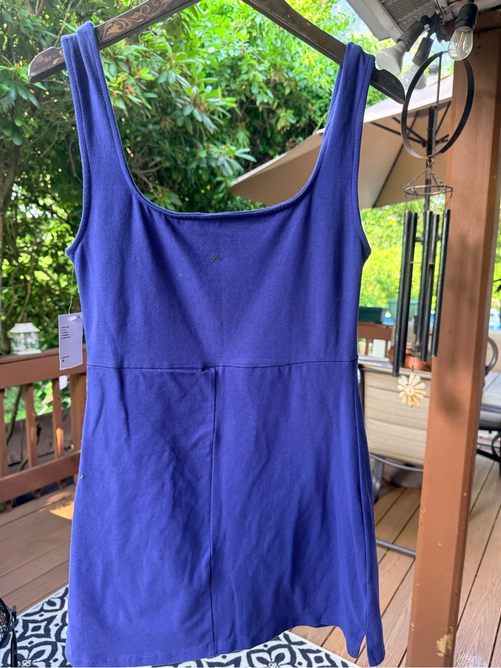 Urban Outfitters Navy Scoop Neck Tank Dress